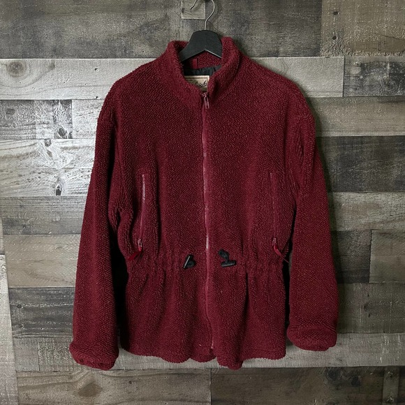 SOLD Woolrich VTG USA Sherpa Jacket Medium - Picture 1 of 3